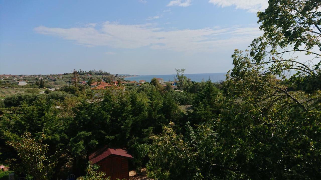 Stone House With Seaview Apartment เนอาโปติไดอา ภายนอก รูปภาพ
